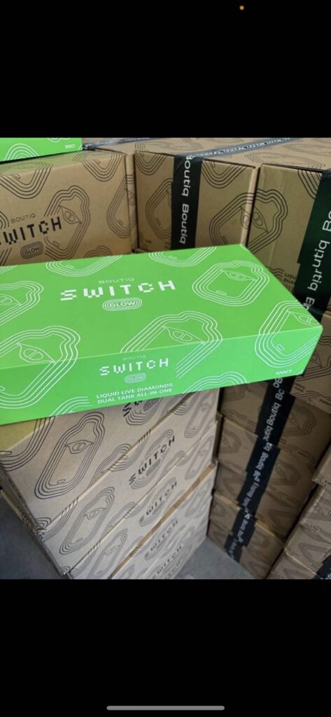 Boutiq Switch V4 Glow Edition Boutiq Switch V4 THC-A Disposable Vape 2G 2g Disposable